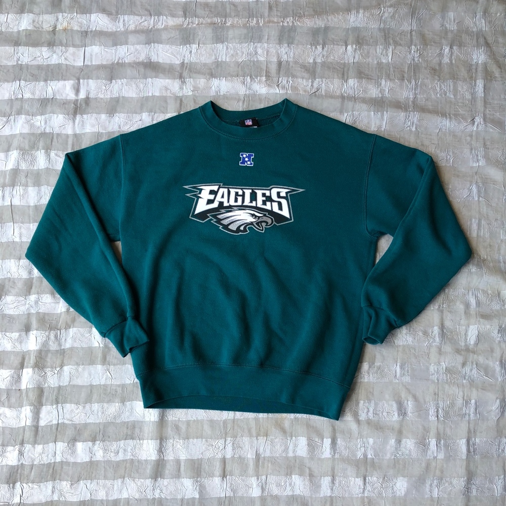 NFL TEAM APPAREL PHILADELPHIA EAGLES CREWNECK